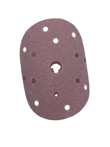 [30-250-0600] Disque abrasif Ceracut-F 150 mm Velcro 15 trous P600