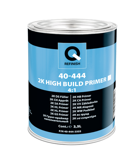 [40-444-3503] Q 40-444 2K High Build Primer 4:1 blanc 3,5 L