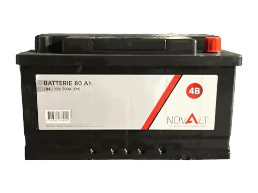 [BATNOV4B] BATTERIE NOVALT 12V 80Ah 700A LB4