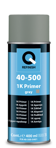 [40-500-0401] Q 40-500 1K Apprêt aérosol gris 400 ml