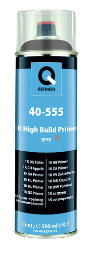 [40-555-0501] Q 40-555 1K Apprêt garnissant gris 500 ml Aérosol