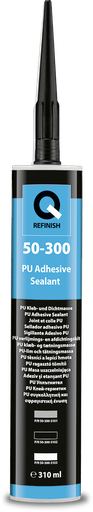[50-300-3102] Q 50-300 PU Mastic adhésif noir 310 ml