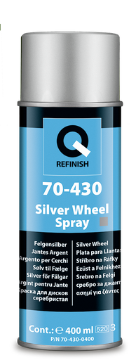 [70-430-0400] Q 70-430 Spray pour roue d’argent 400 ml