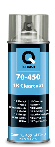 [70-450-0400] Q 70-450 1K Vernis 400 ml Aérosol