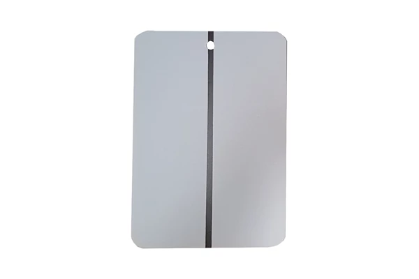 [70-770-0002] Q 70-770 Cartes test de pulvérisation métal – gris clair