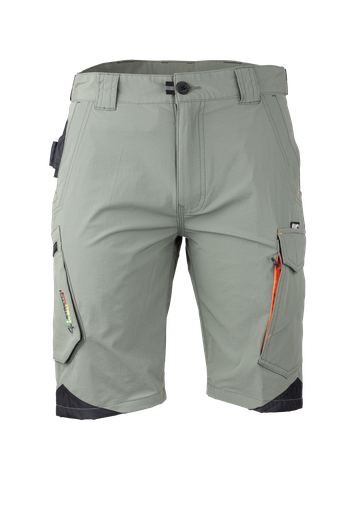 [6163] CELSIUS - Bermuda stret Kaki clair