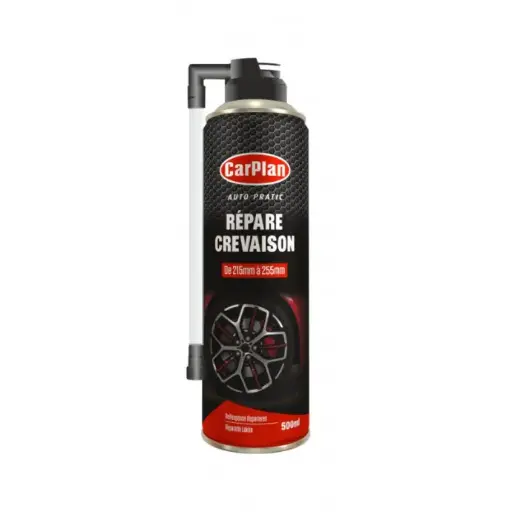 [CTY500] Dépanne Crevaison Pneu 17, 18 et 19 pouces (500ml) | CARPLAN Auto Pratic - CTY500