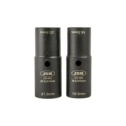 [54734] JEU DE 2 DOUILLES À CHOC DE 1/2" SPÉCIALES POUR ROUES EN ALUMINIUM FORD