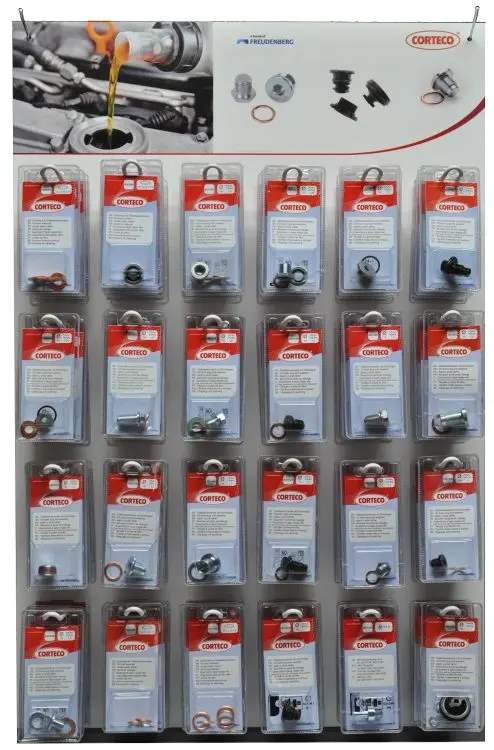 [19037076] PRESENTOIR VIDANGE COMPLET 96 Blisters et 23 refs