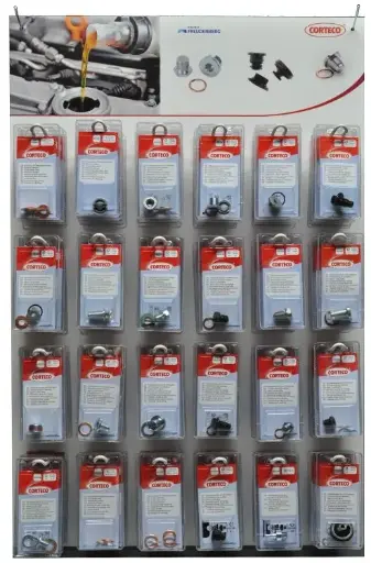 [19037076] PRESENTOIR VIDANGE COMPLET 96 Blisters et 23 refs