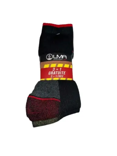 [99105C] ELIOS lot 3+1 paires chaussettes