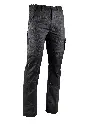 [1813ETJ79] VULCAIN Pantalon bicolore stretch GRIS SOMBRE/NOIR